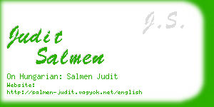 judit salmen business card